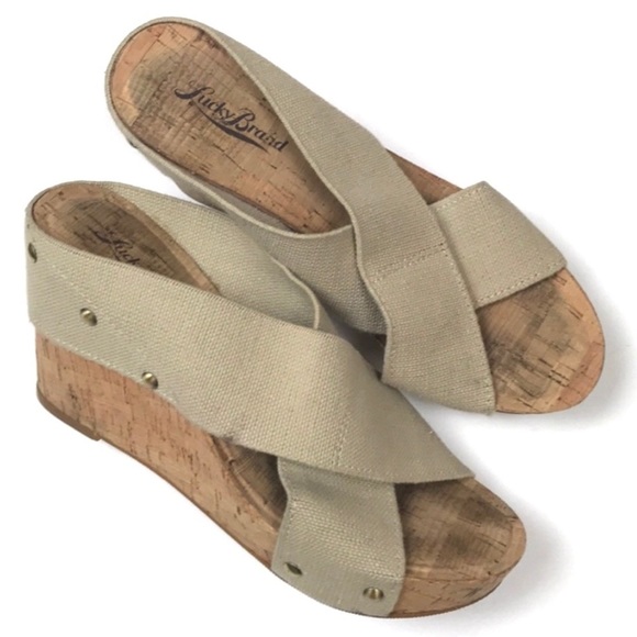 Lucky Brand Shoes - Lucky Brand Miller2 Wedges Size 6.5